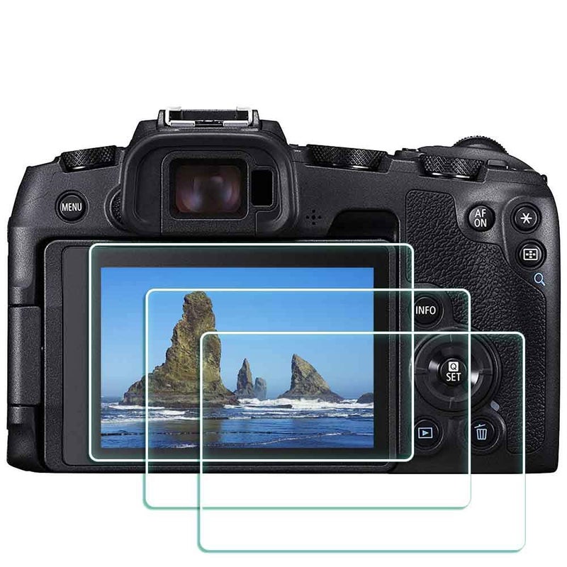 ULBTER EOS RP Glass Screen Protector for Canon EOS RP Mirrorless Digital Camera, ULBTER 9H Tempered Glass Screen Protector Edge to Edge Protection,Anti-Scrach Anti-Fingerprint Anti-Dust Anti-Bubble [3 Pack] - Image 1